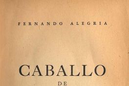 Caballo de copas, caballo de triunfo