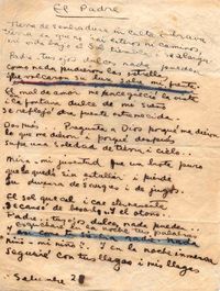El Padre [manuscrito]