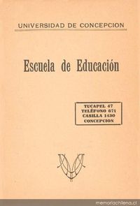 Escuela de Educación