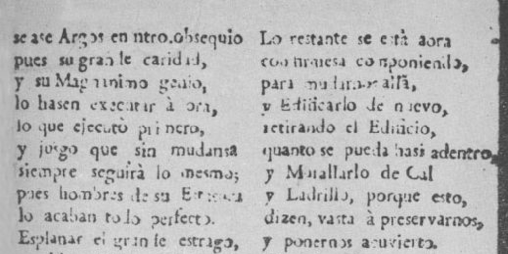 Relacion de la inundacion, que hiso [sic] el rio Mapocho de la Ciudad de Santiago de Chile, en el Monasterio de Carmelitas, Titular de San Rafael, el dia 16 de Julio de 1783