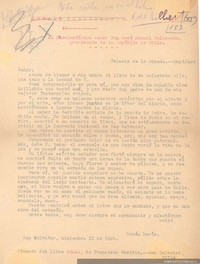 [Carta], 1889 dic. El Salvador <a> José Manuel Balmaceda