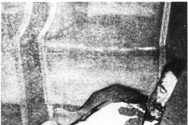 Roberto Pumarino, en el Hotel Crillón, 1955
