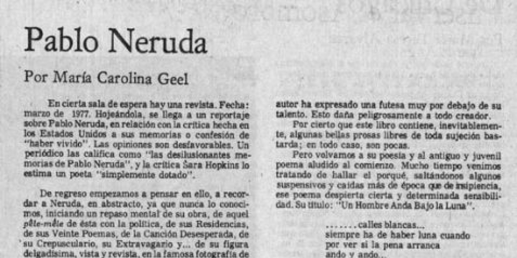 Pablo Neruda