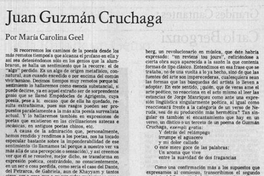 Juan Guzmán Cruchaga