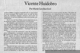 Vicente Huidobro