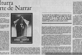 Carlos Iturra y el arte de narrar