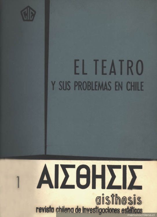 Aisthesis : n° 1, 1966