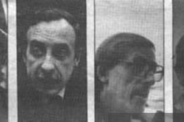 Antonio Skármeta, Claudio Bertoni, Gonzalo Millán, Ariel Dorfman, Federico Schopf y Oscar Hahn, 1987