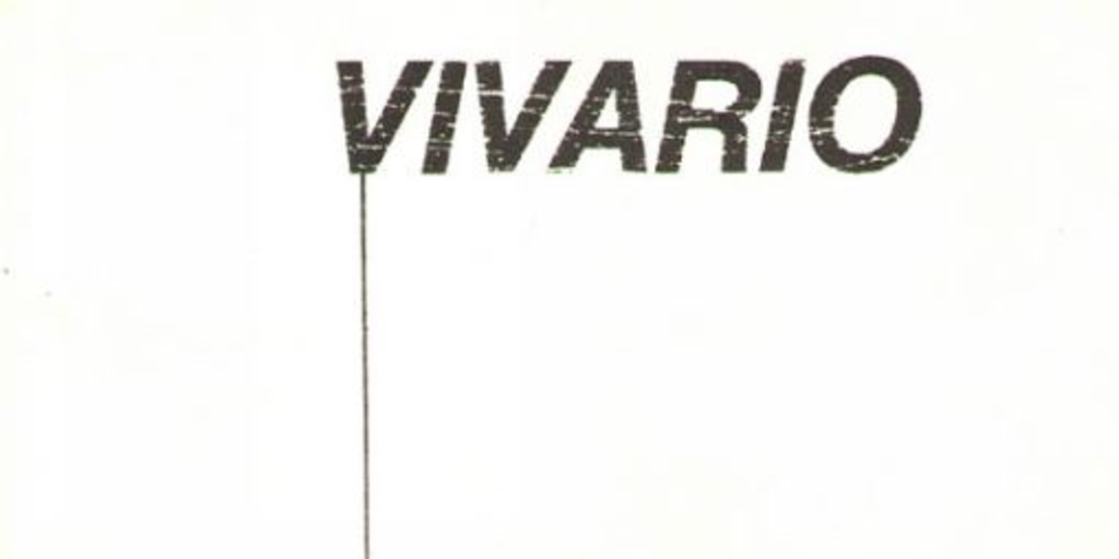 Vivario : cuentos