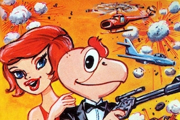 Condorito como James Bond, 1985