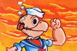 Condorito como Popeye, 1985