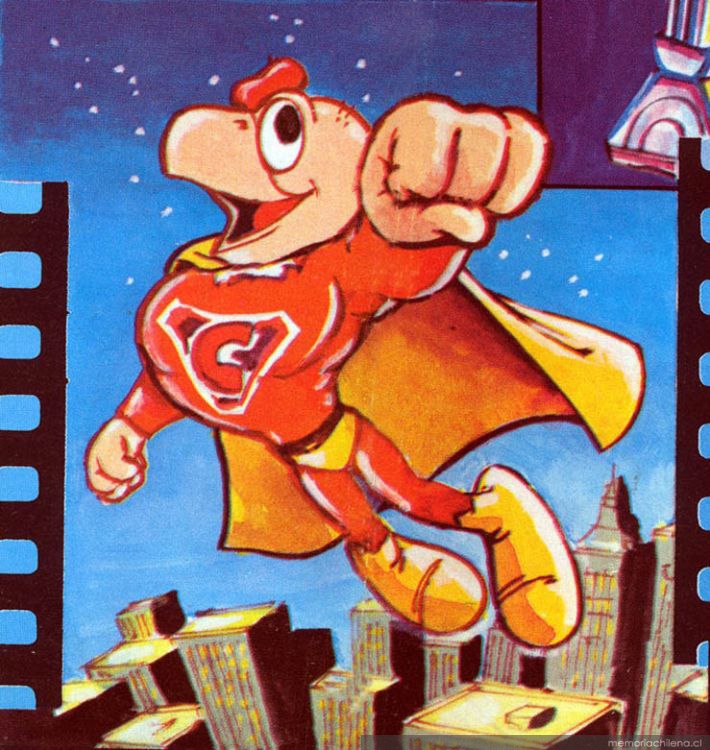 Condorito como Superman, 1985