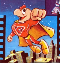 Condorito como Superman, 1985