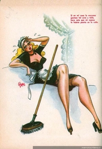 Contraportada Pobre Diablo, nº 62, 1947