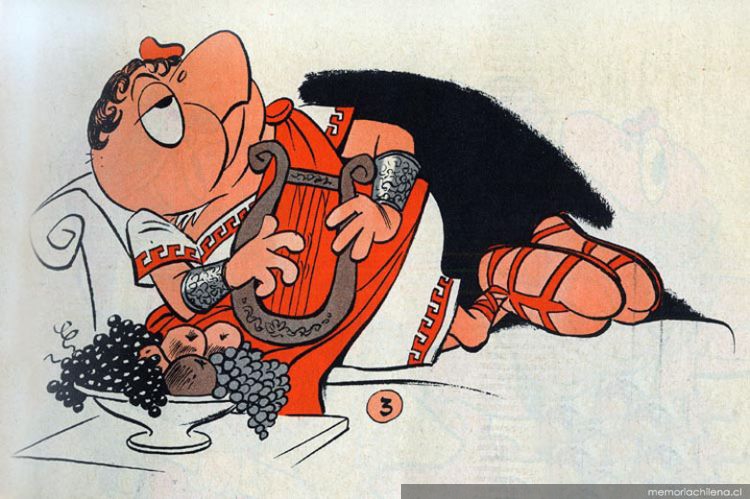 Condorito como Nerón, 1963