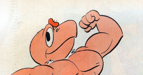 Condorito como Charles Atlas, 1963