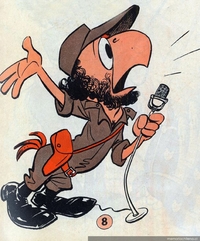 Condorito como Fidel Castro, 1963