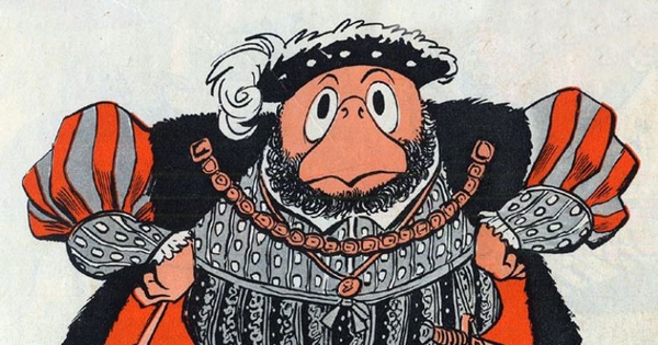 Condorito como Enrique VIII, 1963