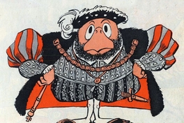 Condorito como Enrique VIII, 1963