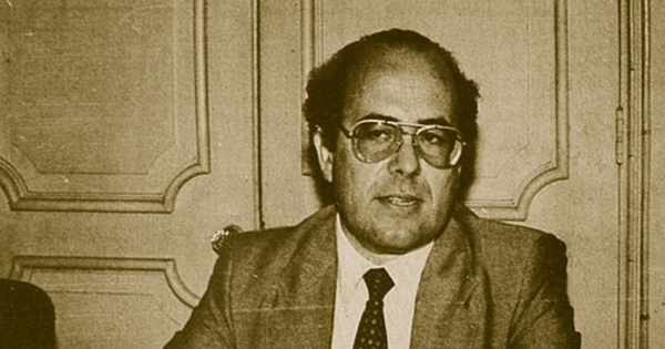 El economista Andrés Sanfuentes, uno de los propulsores de la redacción de El Ladrillo, 1982