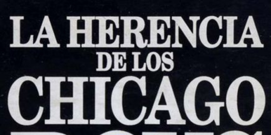 La herencia de los Chicago boys