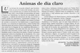 Ánimas de día claro