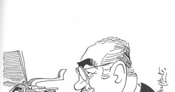 Caricatura de Alfredo Pacheco Barrera