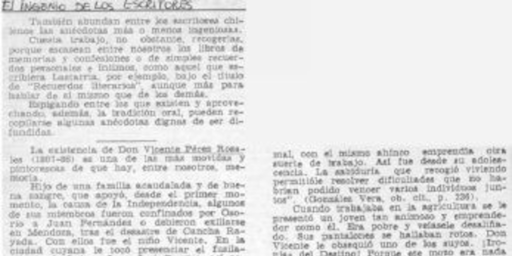 El ingenio de los escritores