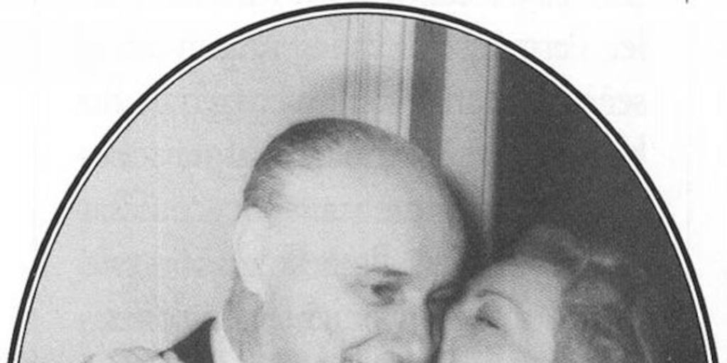 Lenka Franulic con Jorge Alessandri Rodríguez