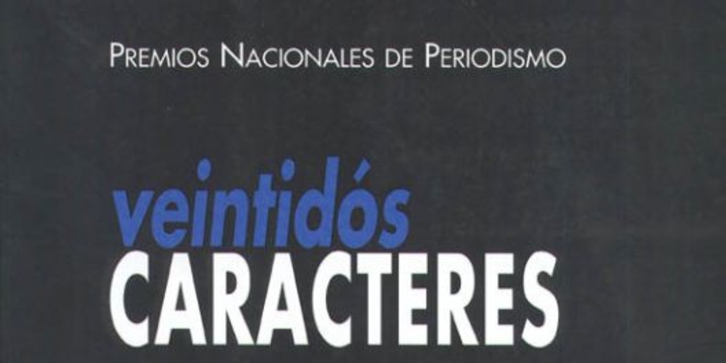 Leyes sobre el Premio Nacional de Periodismo