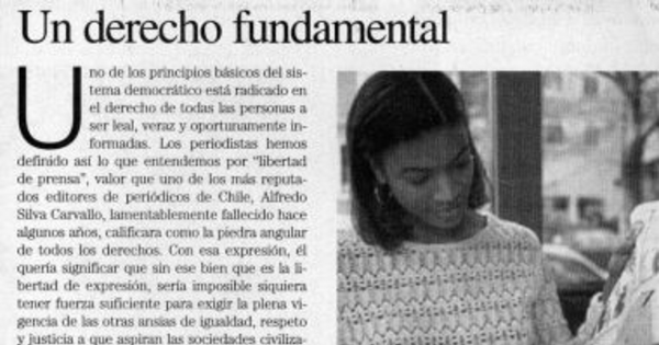 Un derecho fundamental
