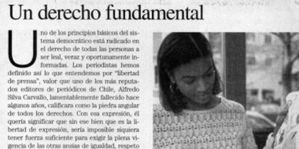 Un derecho fundamental
