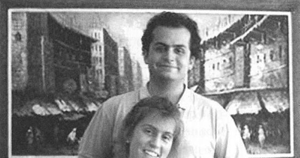 Aminie y Emilio Filippi, hijos de Emilio Filippi, ca. 1998