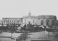 Plaza de Armas y Catedral, 1870