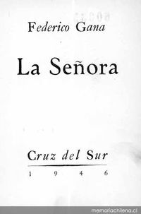 La señora