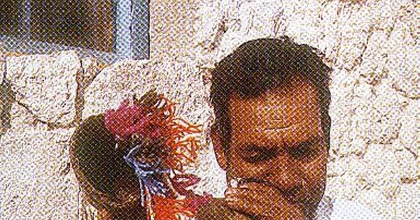Tocador de putu, Peine, II Región, ca. 1998