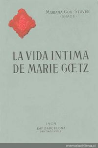 La vida íntima de Marie Goetz