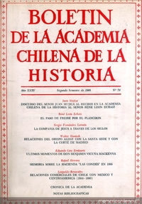 Memoria sobre la hacienda de Las Condes en 1895