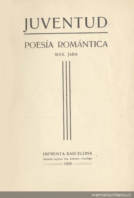 Juventud : poesía romántica