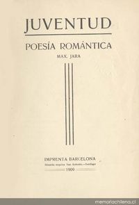 Juventud : poesía romántica