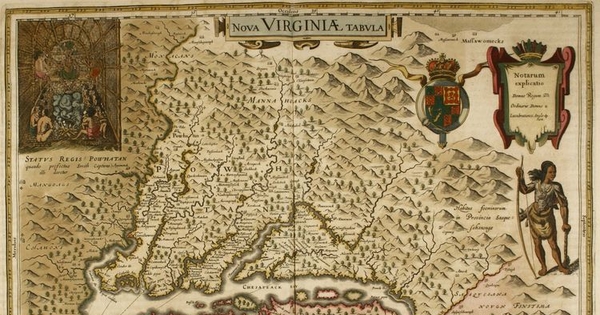 Nova Virginiae : tabula