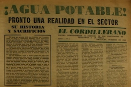 El Cordillerano : año 1, n° 1-11, octubre de 1968-mayo de 1969