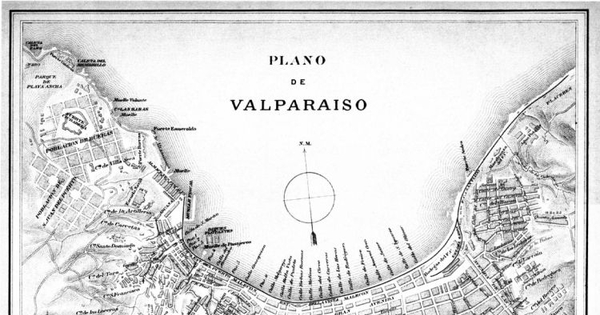 Plano de Valparaíso, 1879
