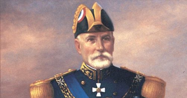 Vicealmirante don Jorge Montt Álvarez en traje de gala