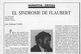 El síndrome de Flaubert