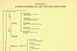 Etnotaxonomía de los textiles mapuches