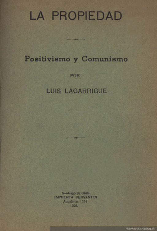 Positivismo y comunismo