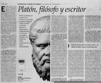 Platón, filósofo y escritor: entrevista a Óscar Velázquez : a propósito del El Banquete
