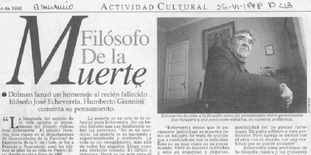 Filósofo de la muerte