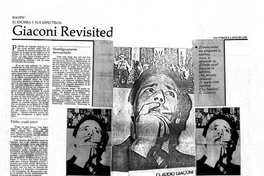 Giaconi Revisited : el escriba y sus espectros
